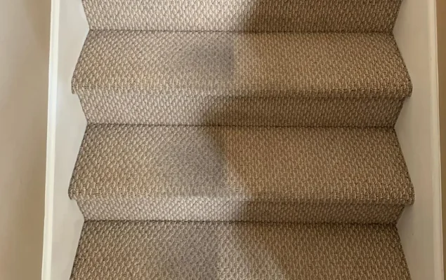 carpet cleaning stair