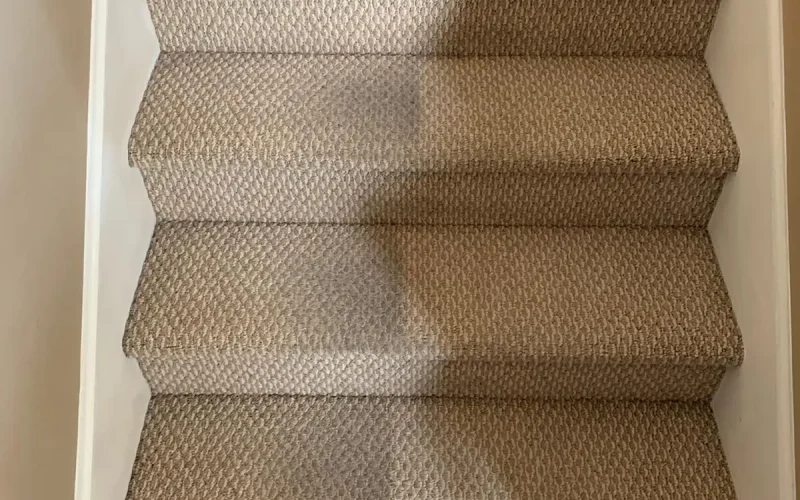 carpet cleaning stair