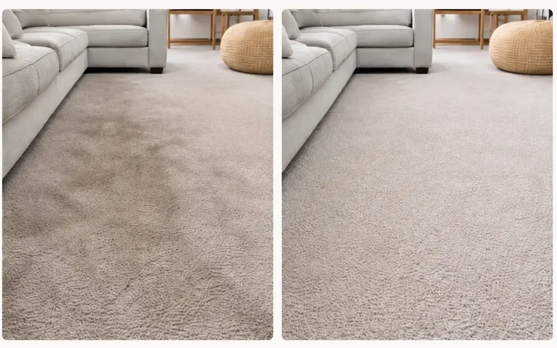 carpet cleaning hall room